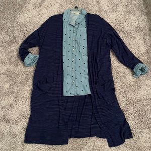 Old Navy denim “The Classic Shirt”